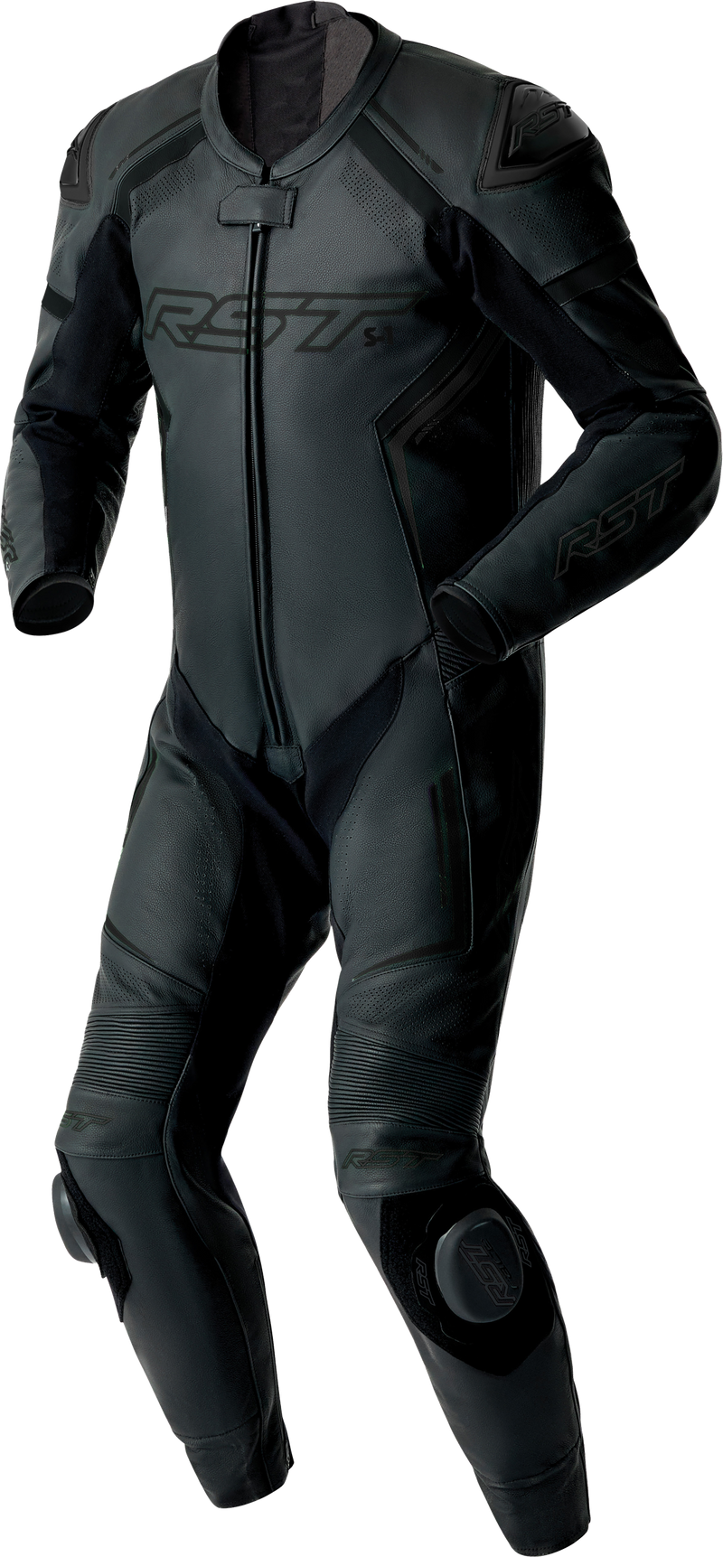 RST S1 D3O CE Leather Suit - Black - XL
