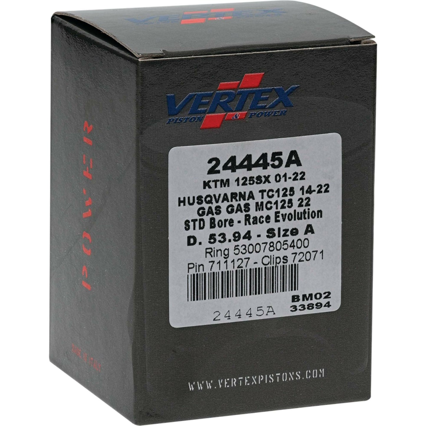 Piston Kit Cast Race Evolution 53.94/Std Ktm / Husq / Gas