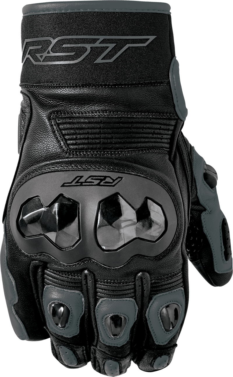 RST Freestyle 3 D3O CE Leather Glove - Black - 2XL
