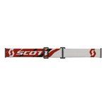 Prospect Goggle Red/White Orange Chrome Works Lens