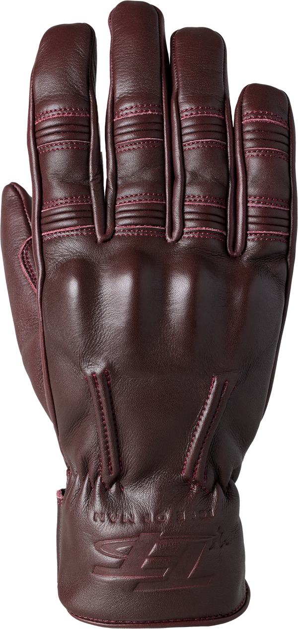 RST Iom Tt Hillberry 2 CE Leather Glove - Oxblood - 2XL