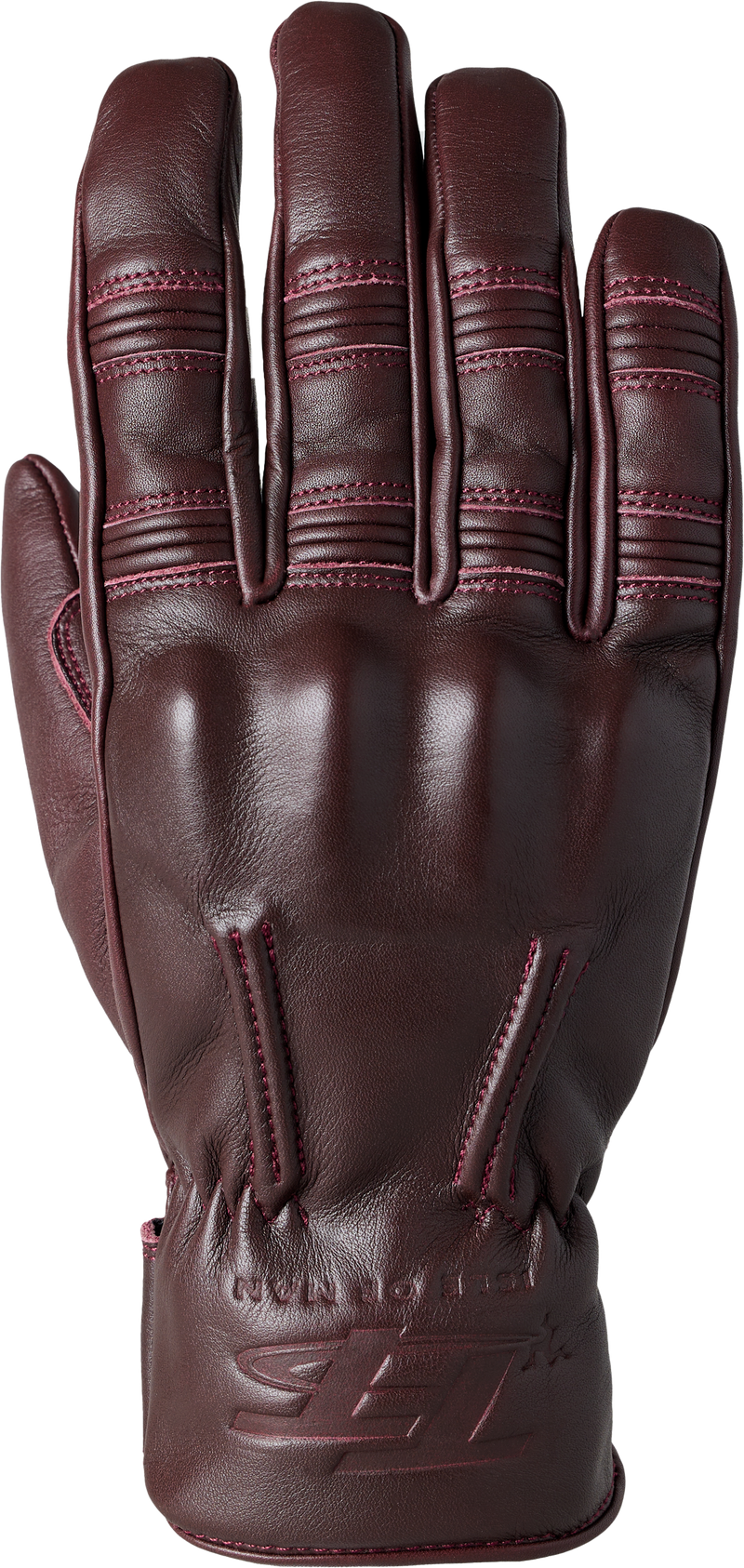 RST Iom Tt Hillberry 2 CE Leather Glove - Oxblood - 2XL