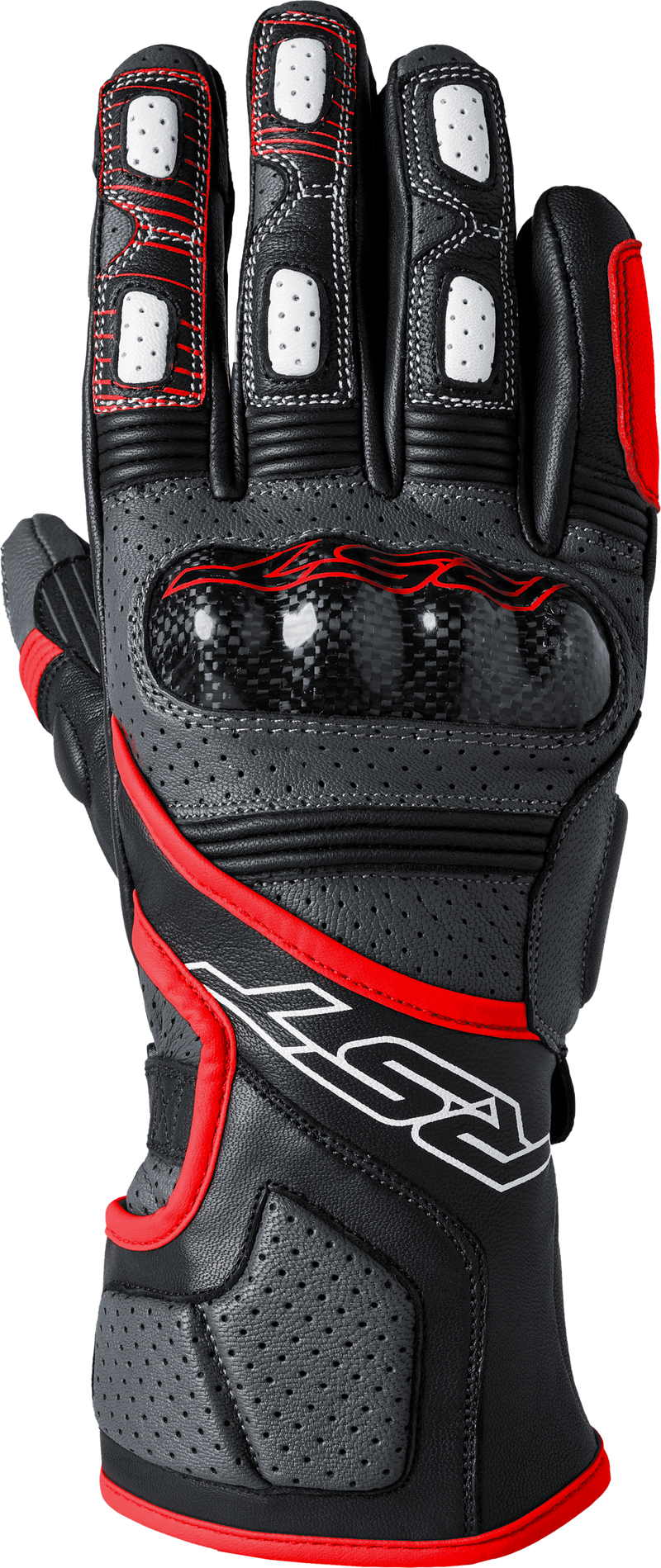 RST Fulcrum CE Glove - Grey/Red/Black - 2XL