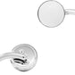 Billet Round Mirror Left Chrome