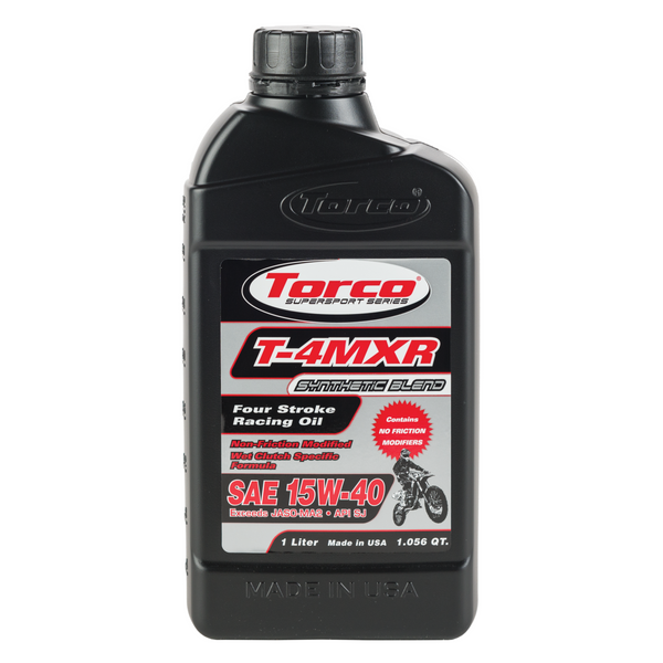 Torco T-4MXR Synthetic Blend 15W-40