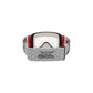 Lucid Goggle White W/Clear Lens