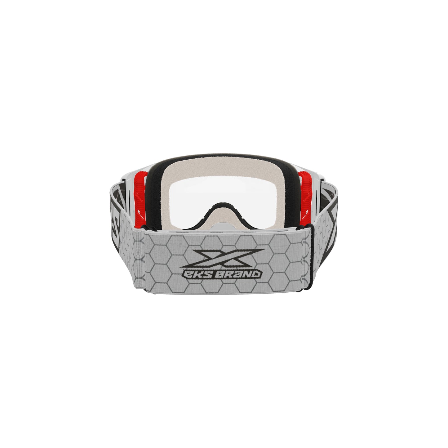 Lucid Goggle White W/Clear Lens