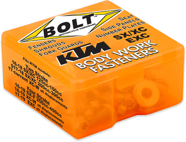 Bolt Full Plastic Fastener Kit Ktm