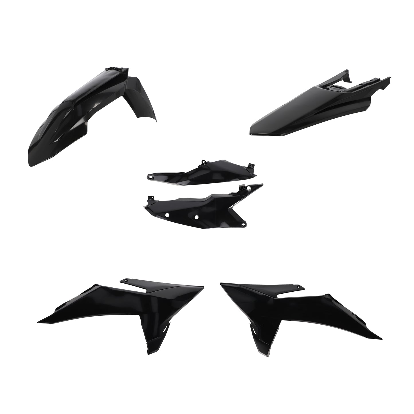 Plastic Kit Ktm Black