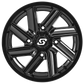 Chopper Wheel 14x7 4/156 4+3 (+5mm) Black