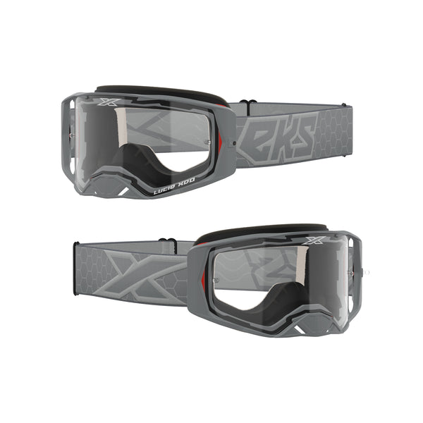 Lucid Goggle Stealth Grey W/Clear Lens