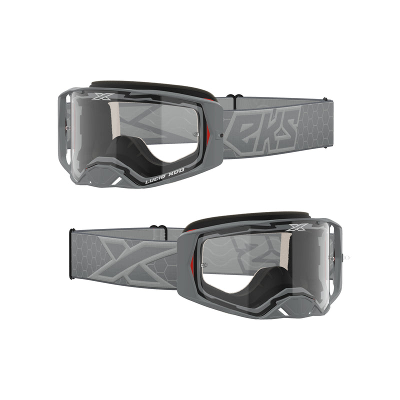 Lucid Goggle Stealth Grey W/Clear Lens