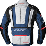 RST Pro Series Adventure X CE Textile Jacket - Silver/Blue/Red - 3XL