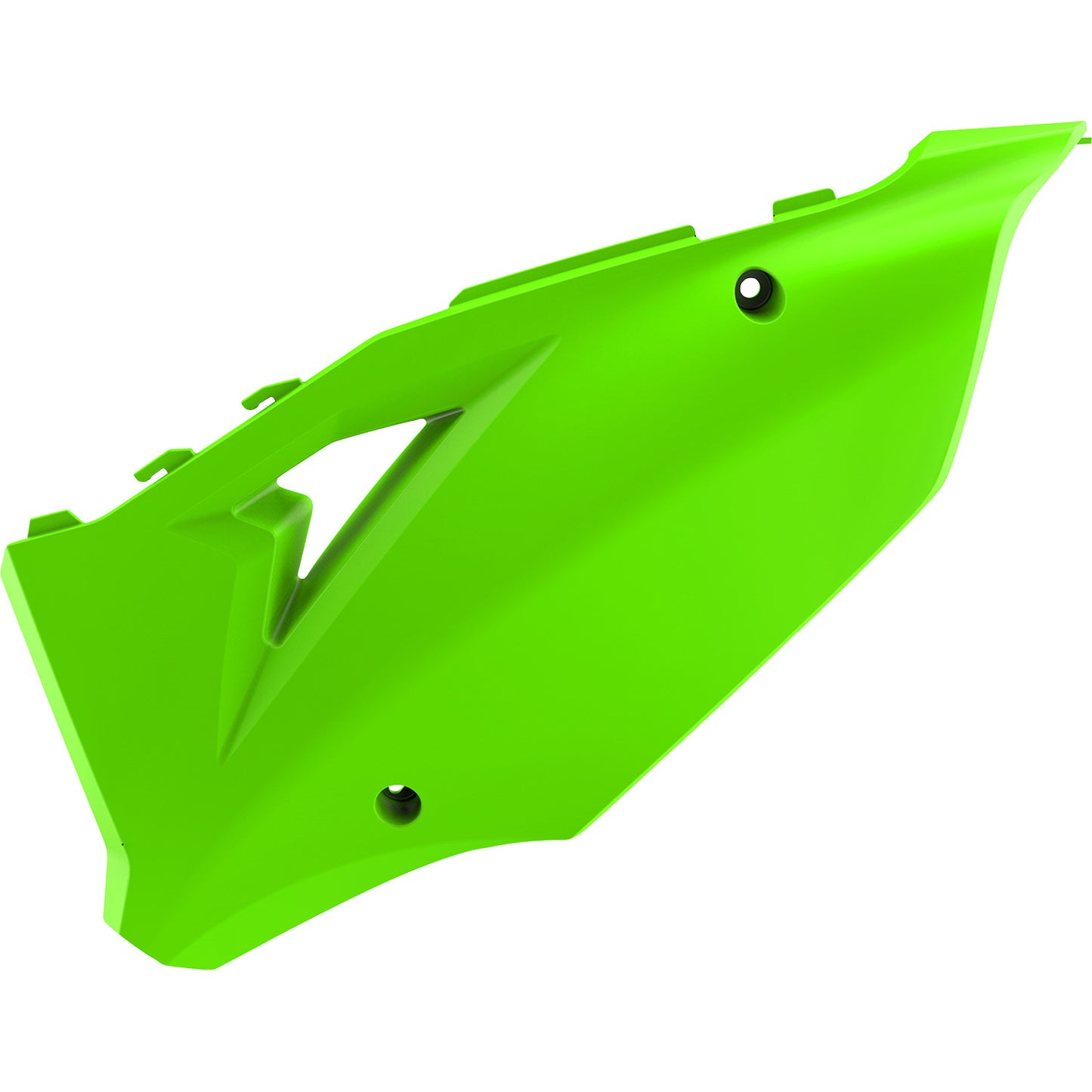 POLISPORT Side Panels - '20 KX 450 Restyle - Lime Green - KX125/250/450 8425900004 by Polisport