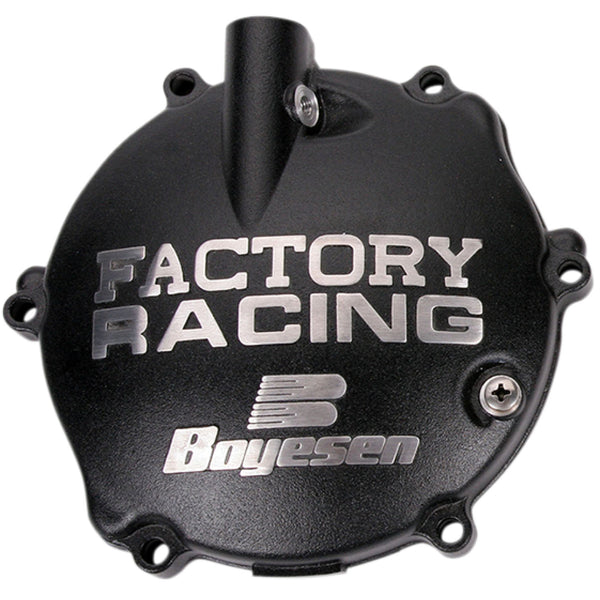 Boyesen Clutch Cover - Black - Yamaha CC-31B