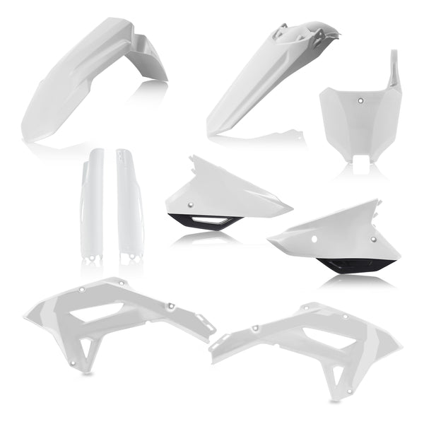 Plastic Kit  Full Hon White/Black
