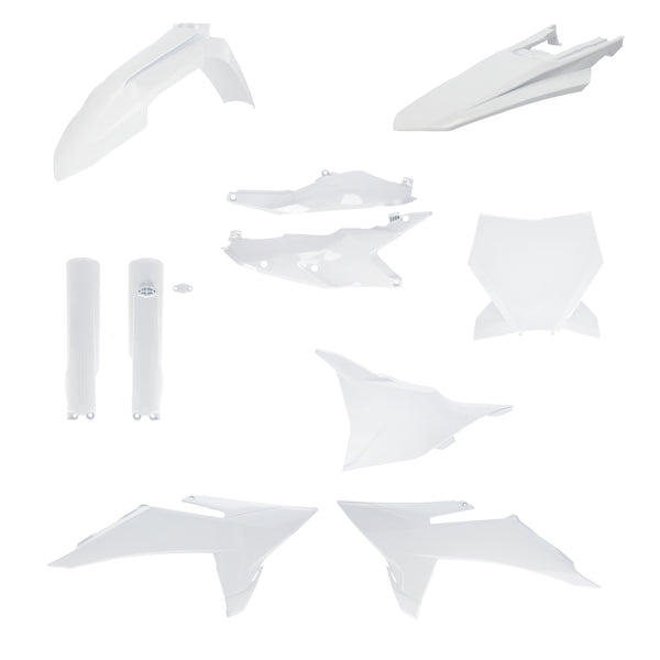 Plastic Kit  Full Ktm White