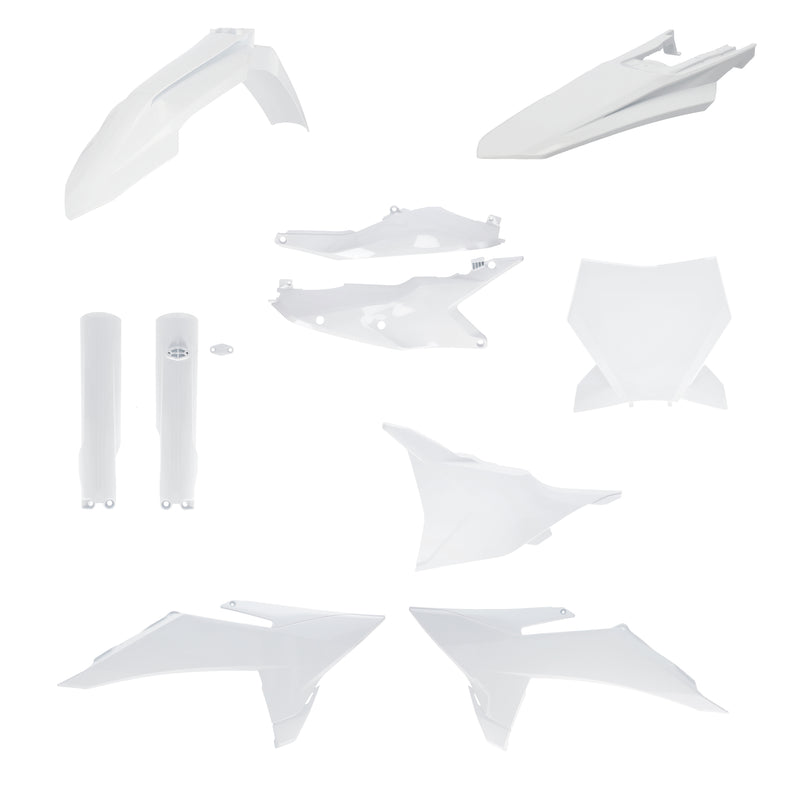 Plastic Kit  Full Ktm White