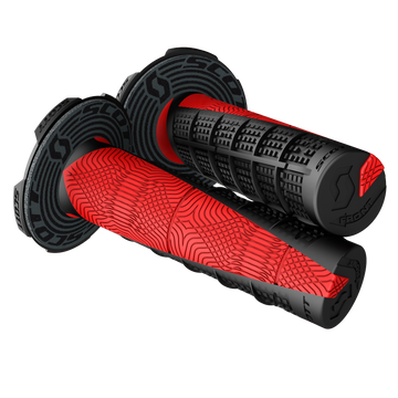 Scott Deuce Grips with Donut - Black/Red 219627-4948