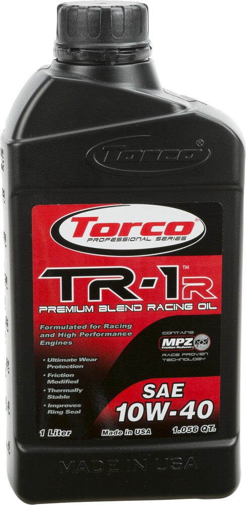 Torco Tr-1R Premium Blend Racing Oil 10W-40 1L