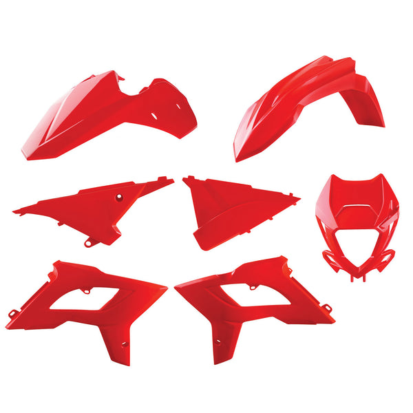 Polisport Restyle Kit W/Mask Beta Red