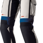 RST Pro Series Adventure D3O CE Textile Pants - Silver/Blue - XL