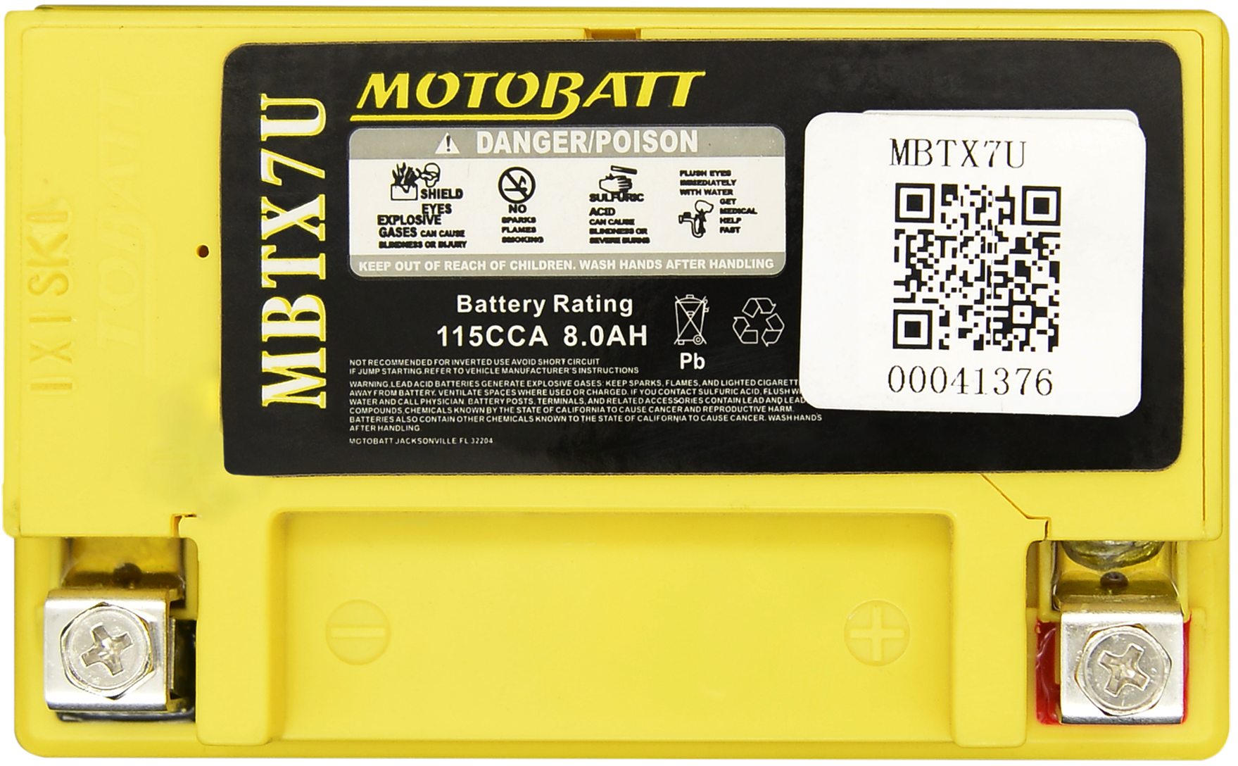 Battery Mbtx7u Sealed Factory Activated