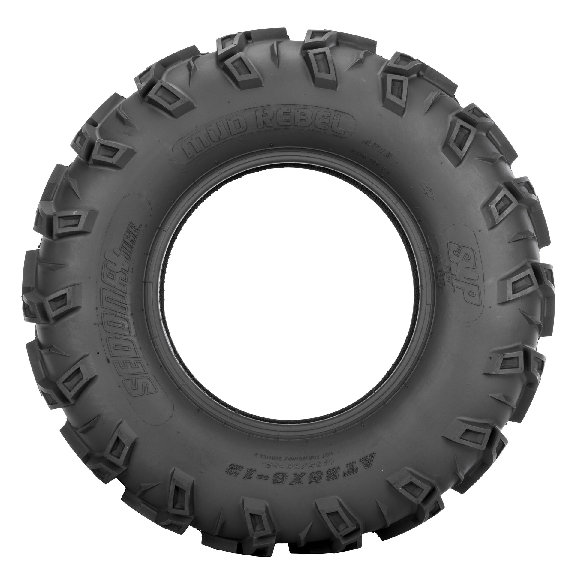 Tire Mud Rebel 25x10 12 Bias 6pr Lr420lbs