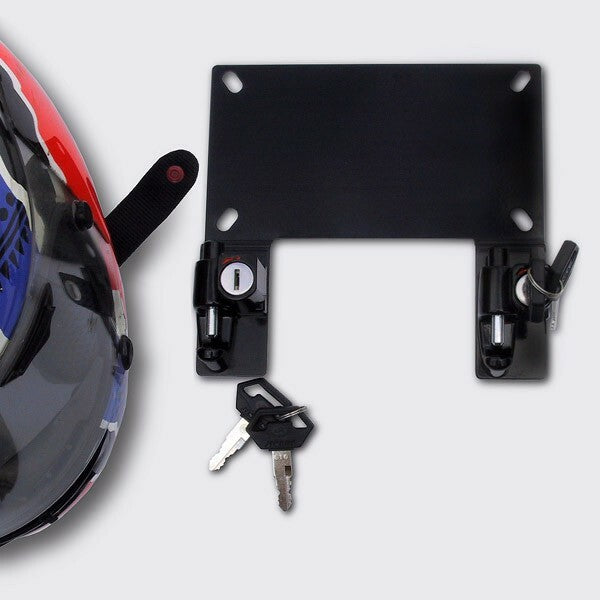ZTechnik License Plate Bracket With Helmet Lock Black BMW