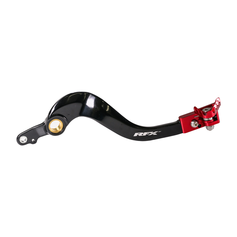 Rear Brake Pedal Red Folding Tip Hon