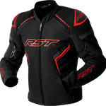 RST S1 D3O Textile CE Jacket - Black/Grey/Red