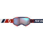 Fury Goggle Red/Blue Blue Chrome Works Lens