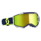 Fury Goggle Blue/Grey Yellow Chrome Works Lens