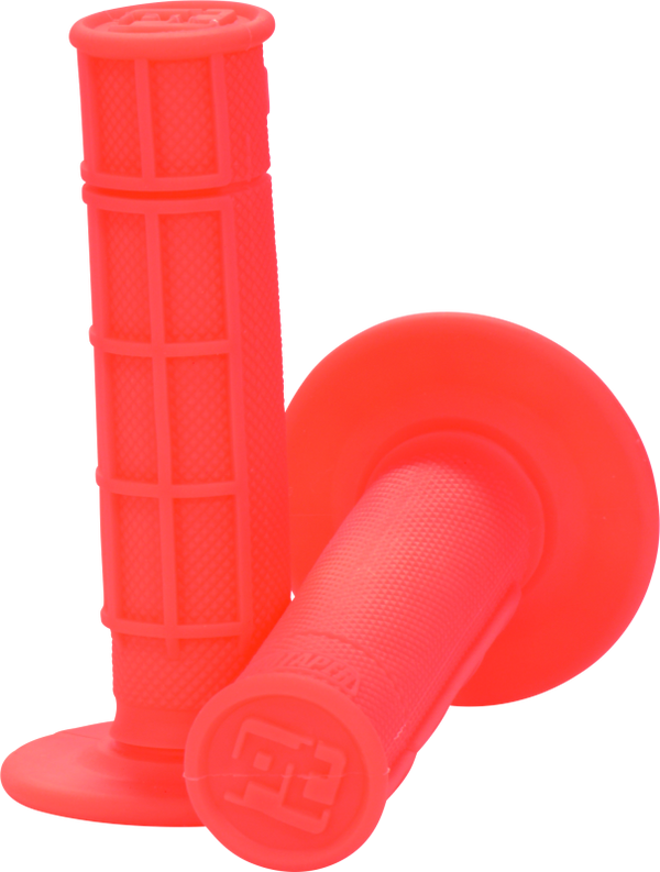 ProTaper 1/2 Waffle Grips - Neon Red