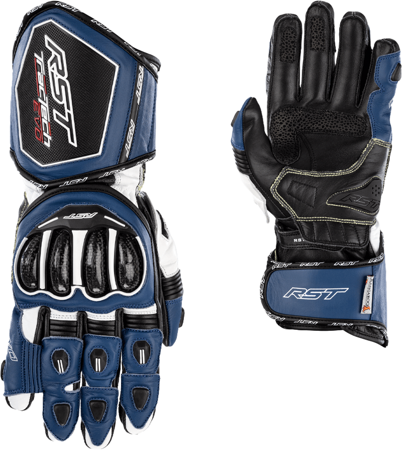 RST Tractech Evo 4 CE Glove - Blue/White/Black - 2XL