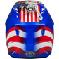 Fly Kinetic Youth Racing Patriot Helmet Red/White/Blue YM