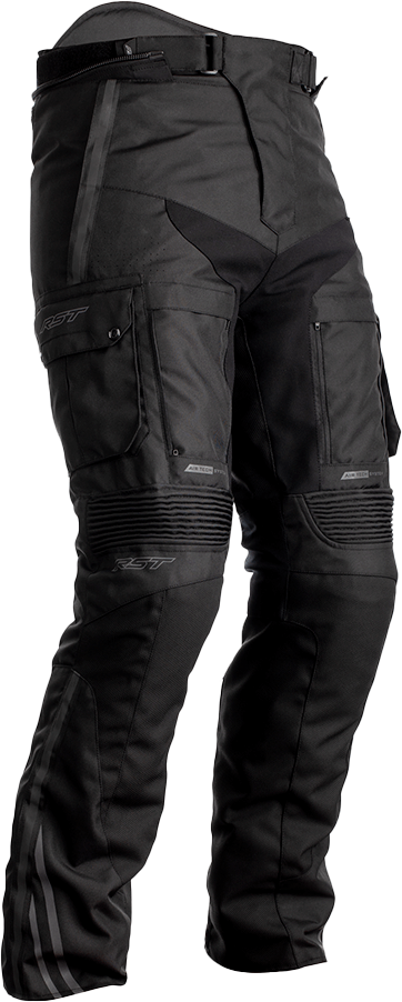 RST Pro Series Adventure X SL CE Textile Pants - Black/Black - 4XL