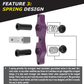 Tamer Double Button X Wing Purple