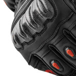 RST S1 CE Leather Glove - Black/Red - 2XL