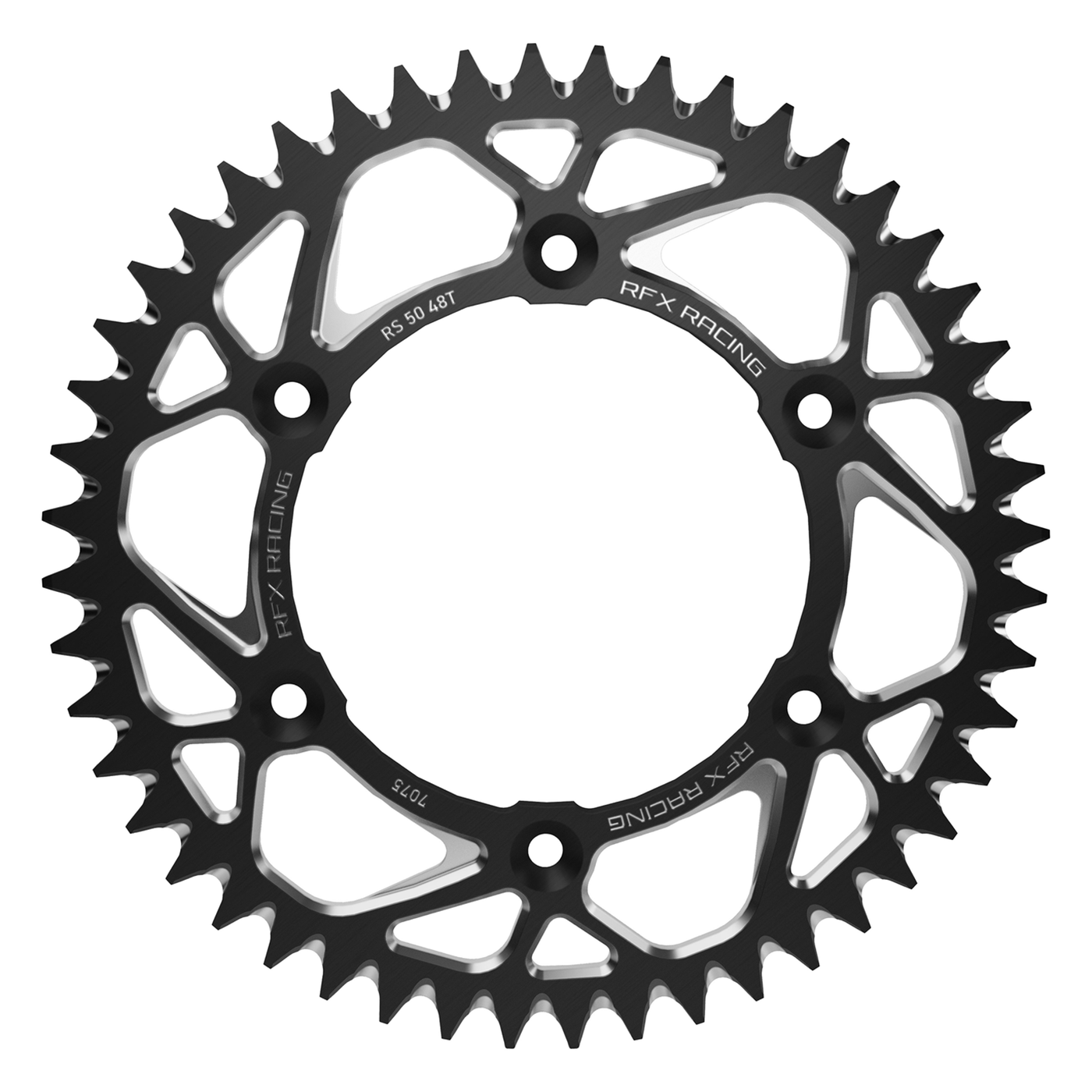 Aluminum Rear Sprocket 50t Black Suz