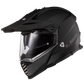 LS2 Blaze Solid Adventure Helmet w/Sunshield Matte Black - Small | Helmets LS2