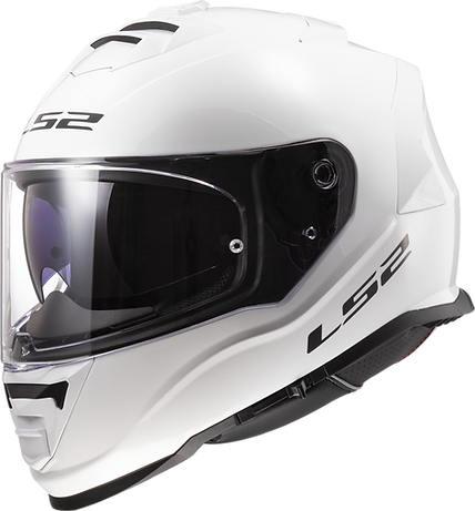 LS2 Assault Road Touring Full Face Helmet XX-Large - Gloss White