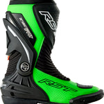 RST Tractech Evo D3O CE Boot - Black/Fluro Green - US 10