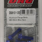 Aluminum Flange Bolts Blue M6x20mm 4/Pk