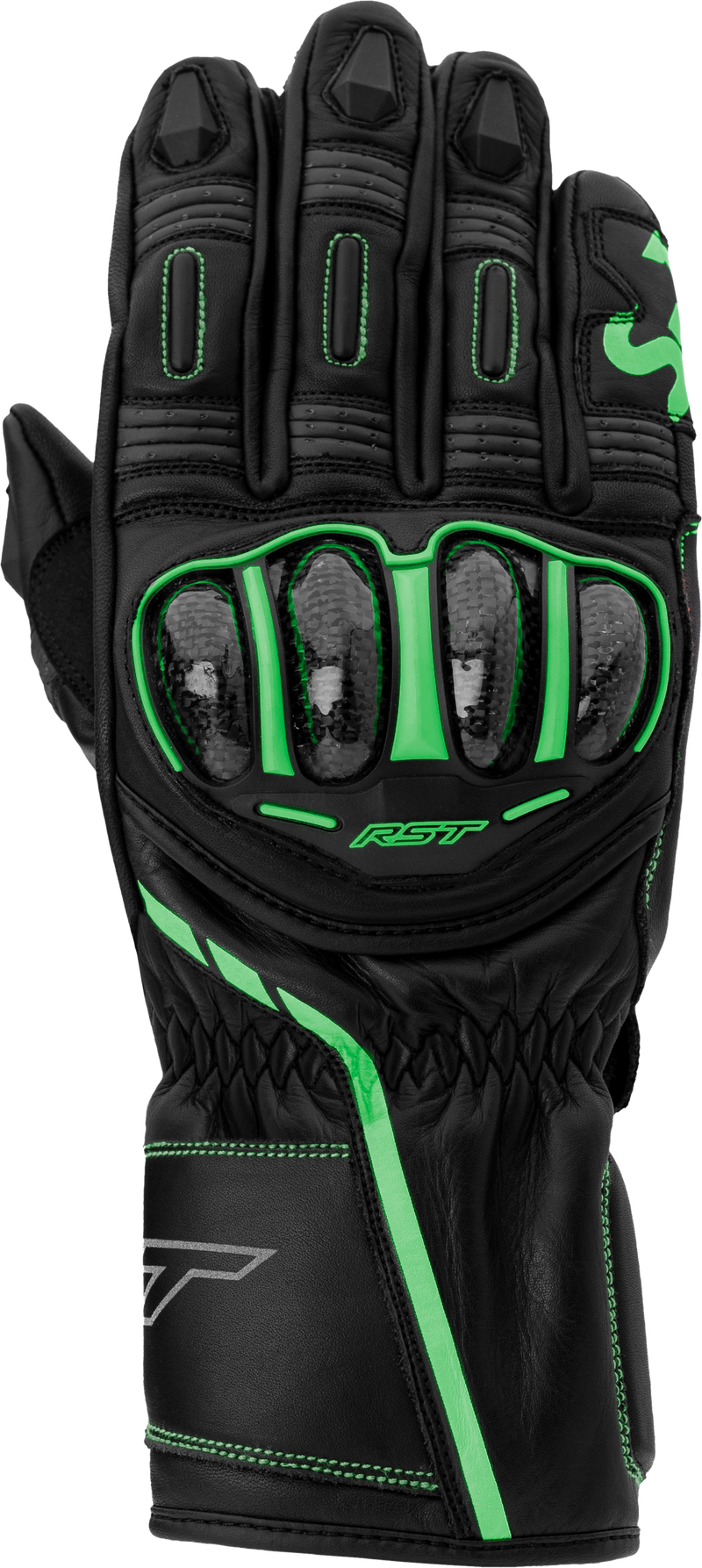 RST S1 CE Glove - Black/Grey/Neon Green - L