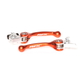 Flexible Lever Set Orange Ktm Brembo/Brenbo