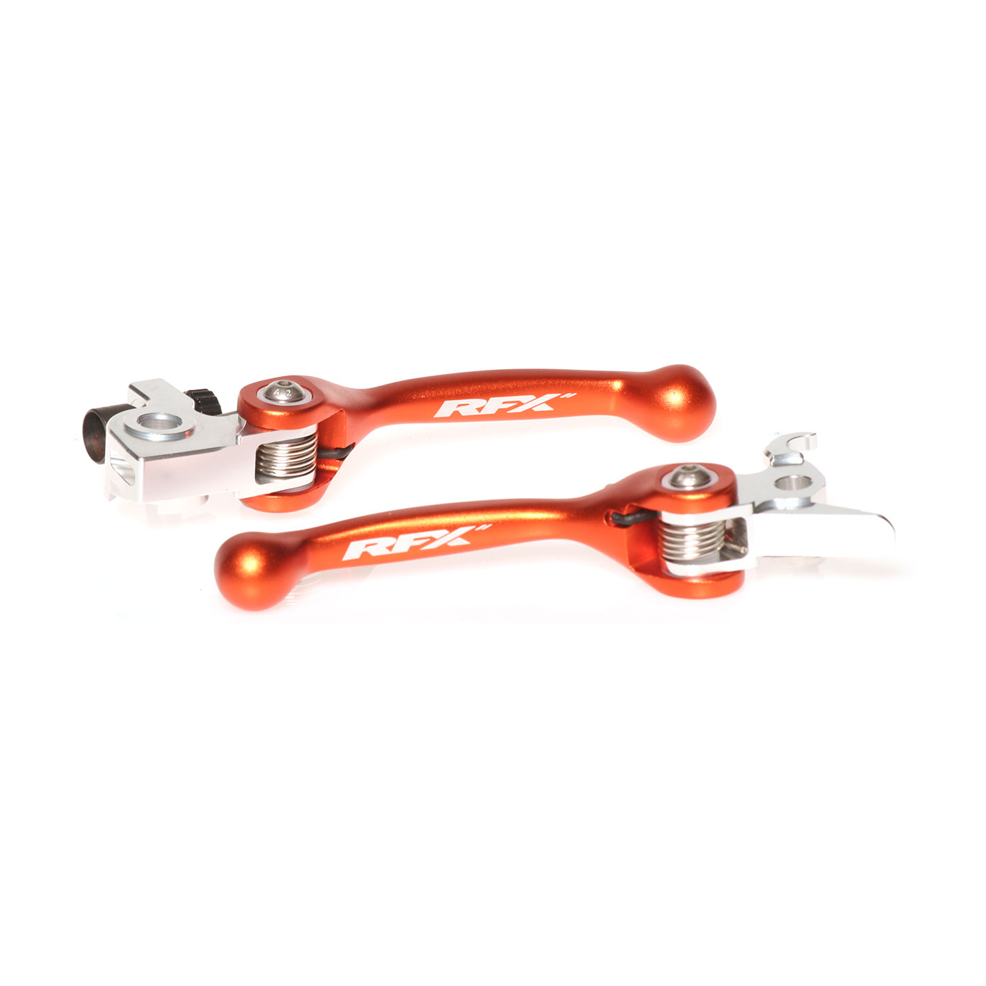 Flexible Lever Set Orange Ktm Brembo/Brenbo