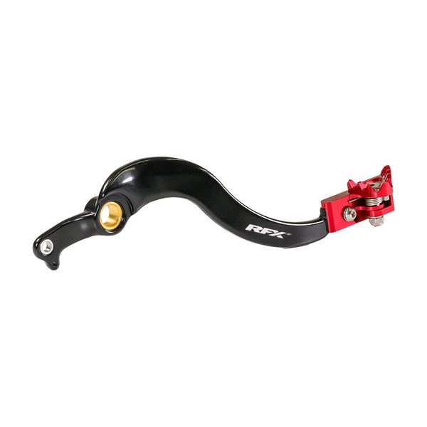 RFX Rear Brake Pedal Red Folding Tip Hon FXRB 10800 99RD