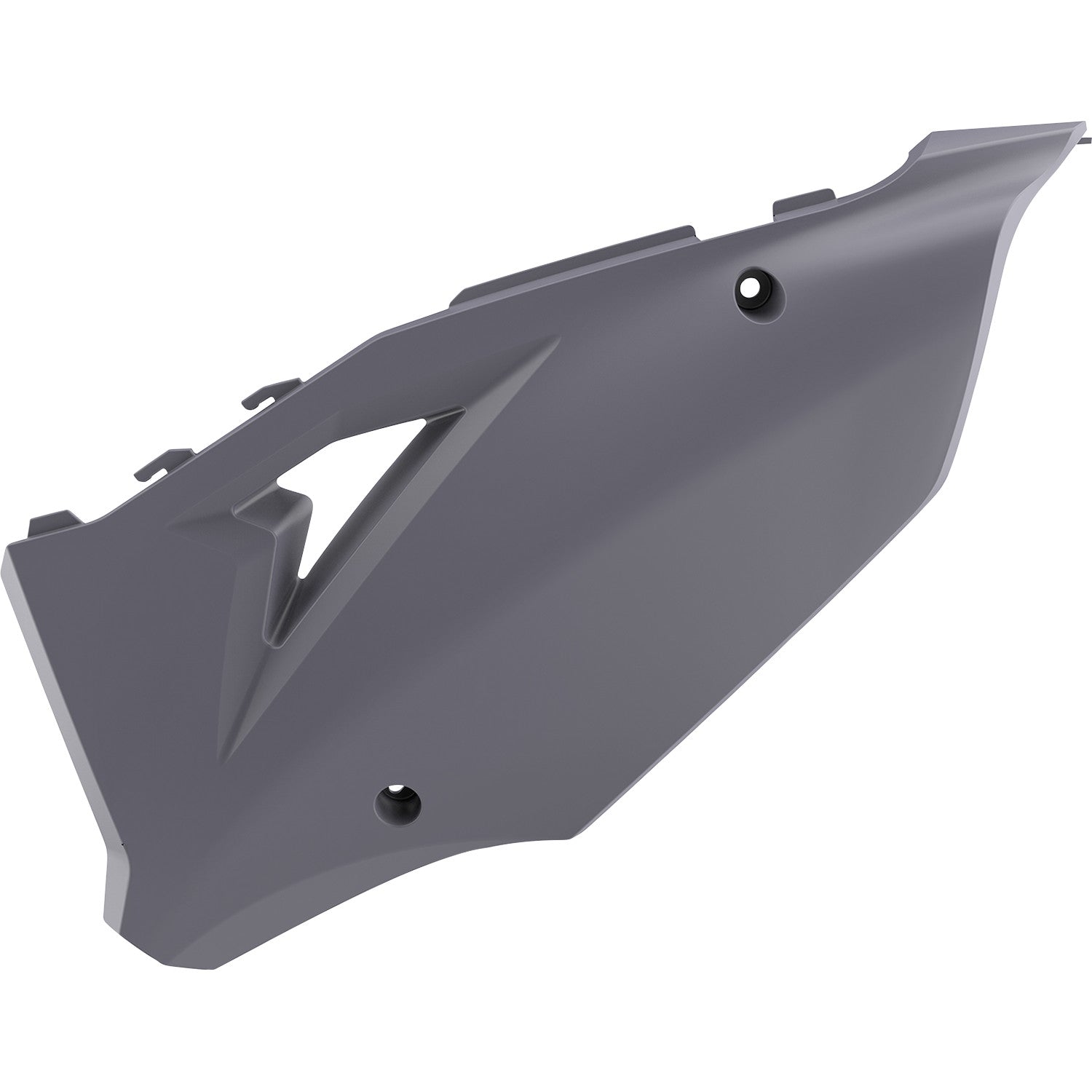 POLISPORT Side Panels - '20 KX 450 Restyle - Gray - KX 125/250/450 8425900003 by Polisport