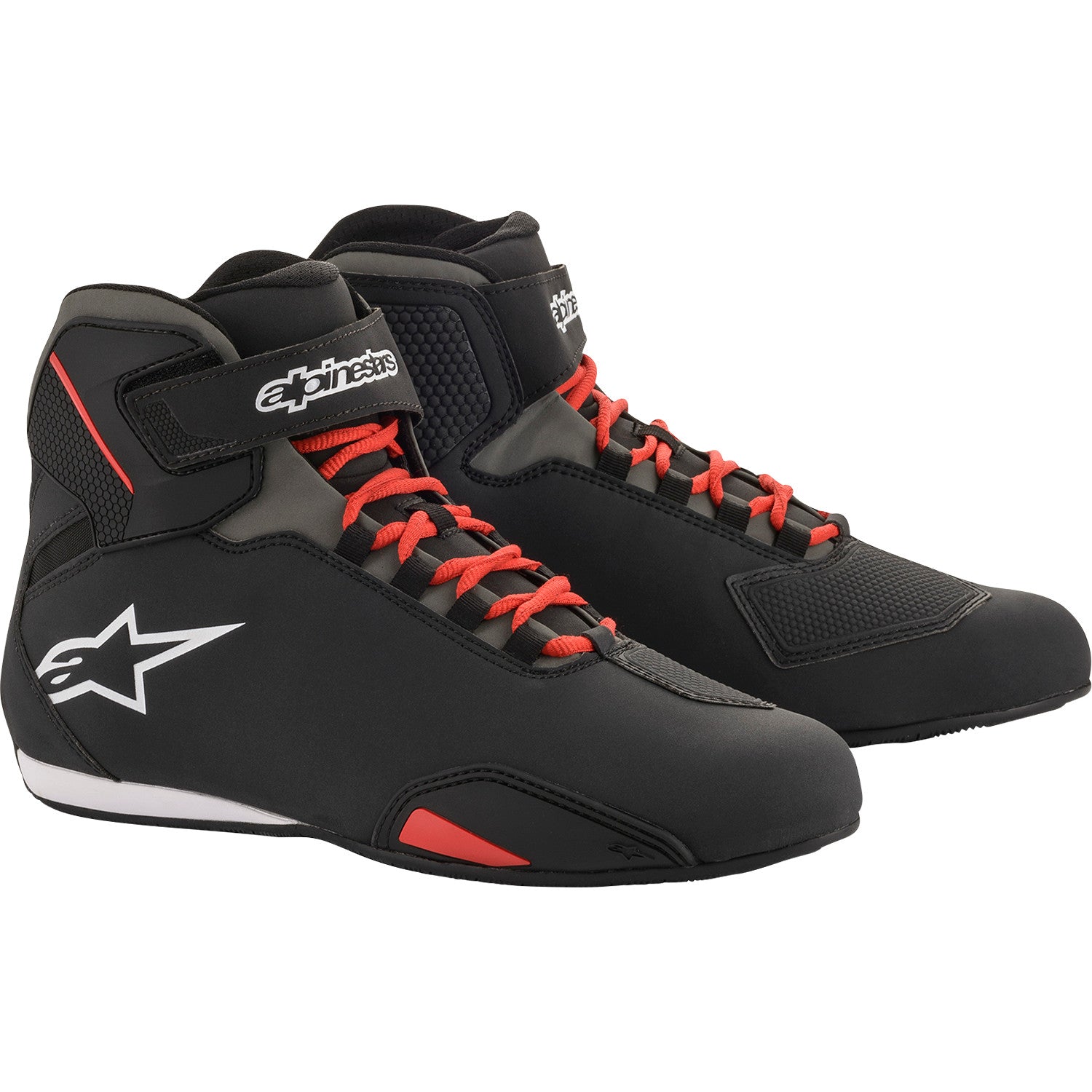 ALPINESTARS Sektor Shoes - Black/Red - US 6.5 2515518-13-6.5